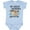 AE-Light Blue, variant on My Great Grandma Loves Me with Sloth and Hearts Boys or Girls Baby Bodysuit