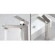 thumbnail image 4 of High Lay-on Basin Mixer Tap In Chromed Brass, Silver, 32*15cm-yujia-yujia, 4 of 4