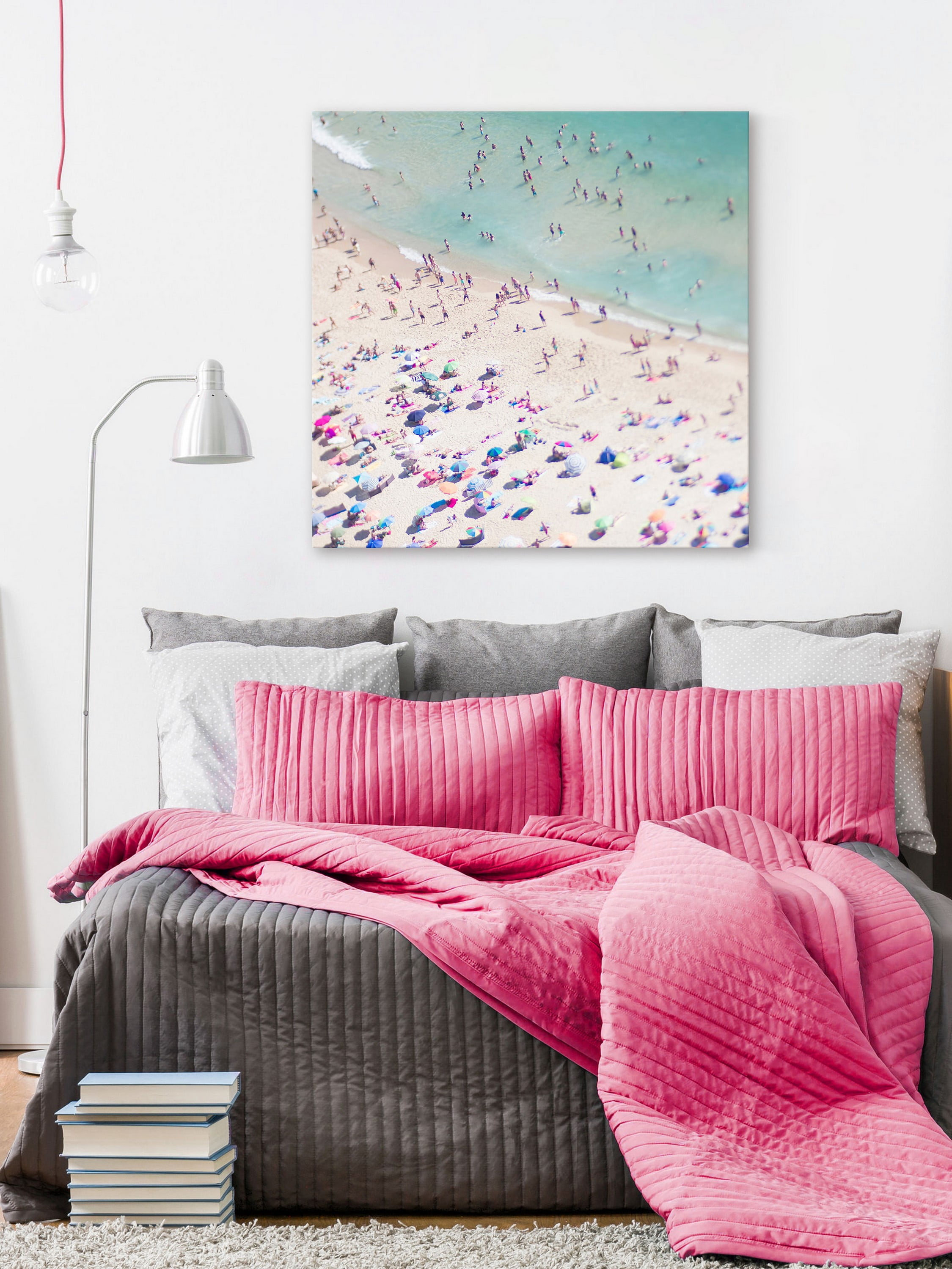 "Beach Love II" Painting Print on Wrapped Canvas