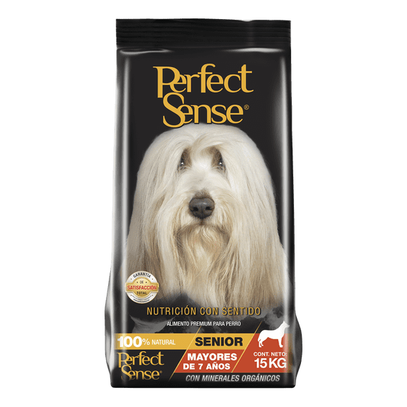 Perfect Sense Senior para Perros Mayores a 7 Años de todas las Razas de 15 Kilos Perfect Sense PS1855