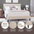 thumbnail image 2 of Hendrix Upholstered Bed, by Hillsdale Living Essentials, 2 of 9