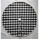 thumbnail image 5 of Matsuzay Faldas de árbol de Navidad a cuadros círculo rojo negro cómodo alfombra interior delantal ornamento fiesta vacaciones año Kits de decoración para fiestas En blanco y negro, 5 of 6