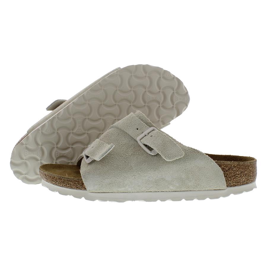 Birkenstock Zurich Narrow Unisex Shoes Size 3, Color: Antique White