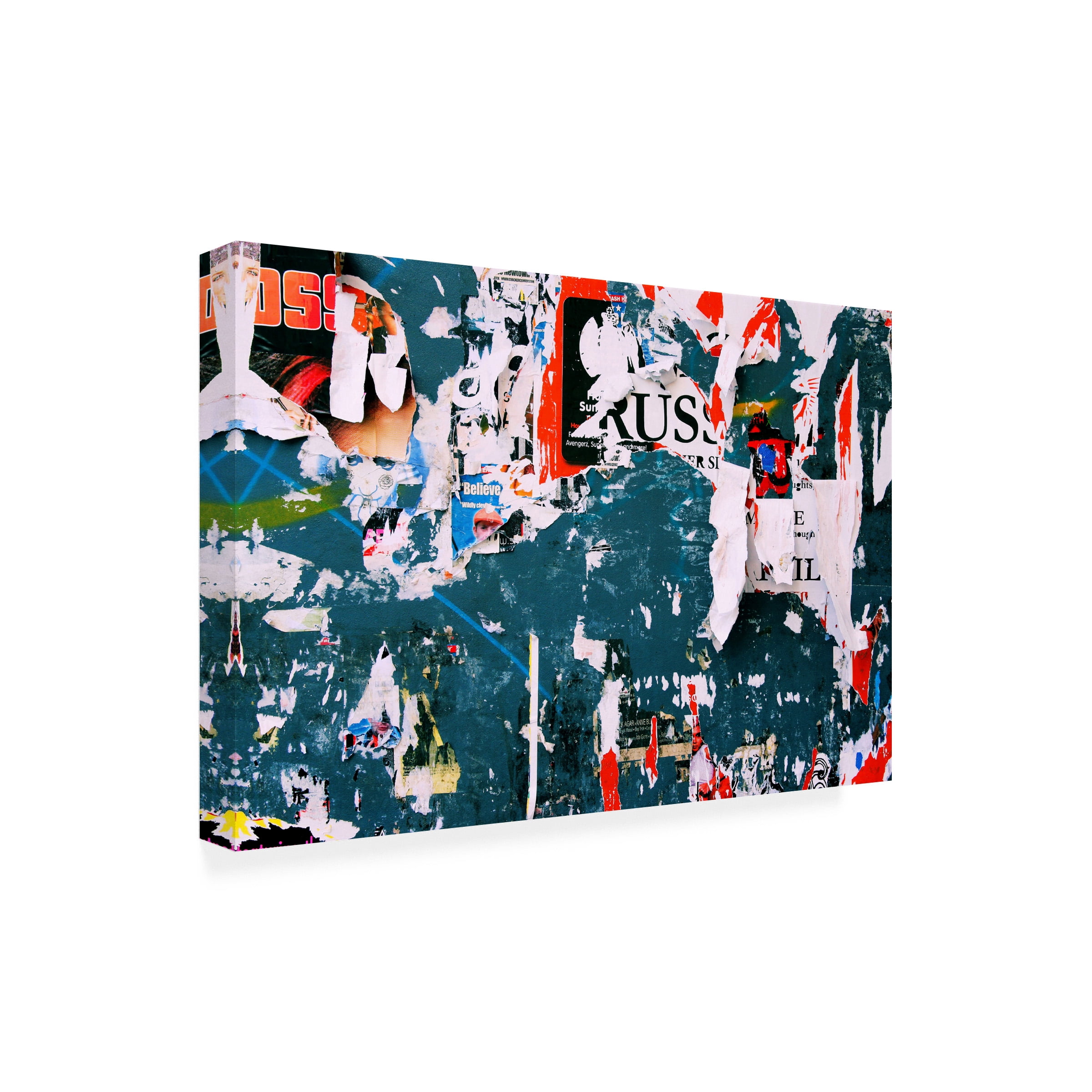 Trademark Fine Art "Yesterday's News" Canvas Art by Beata Czyzowska Young