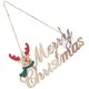 thumbnail image 5 of Letreros de Feliz Navidad, Letreros de Navidad colgantes de madera, Etiqueta de moda, Colgantes colgantes, Decoraciones de árboles de Navidad, Coronas, Decoración del hogar, Árbol de la puerta delant JAMW Sencillez, 5 of 5