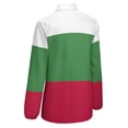 thumbnail image 5 of Flag Bulgaria Long Sleeve Blouse Woman Streetwear Casual Shirts Summer Oversize Woman Streetwear Clothing Birthday Present, 5 of 7