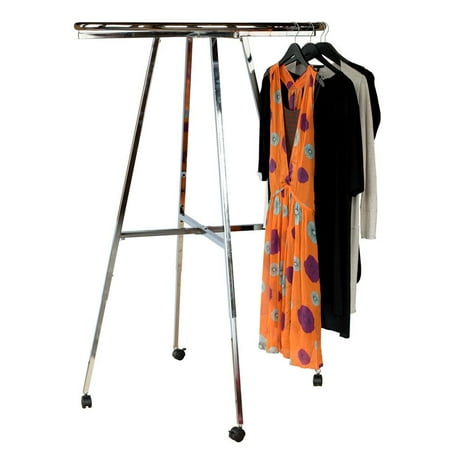 NAHANCO #K55WC 42" Chrome Finish Round Garment Rack