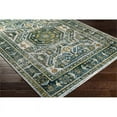 thumbnail image 6 of Floransa FSA-2356 7'10" x 10' Rug Dark Green/Grass Green/Navy/Bright Yellow/Aqua, 6 of 7