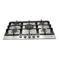 thumbnail image 1 of Parrilla A Gas Empotrable EB Tecnica 5 Quemadores Acero Eb-484, 1 of 5