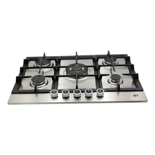 Parrilla A Gas Empotrable EB Tecnica 5 Quemadores Acero Eb-484