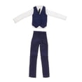 thumbnail image 2 of 1 de ropa de muñeca para hombre para muñeca de 31cm, accesorios incluidos, chaqueta , pantalones, conjunto de de oficina Fromal perfke Traje de muñeca de niño, 2 of 9