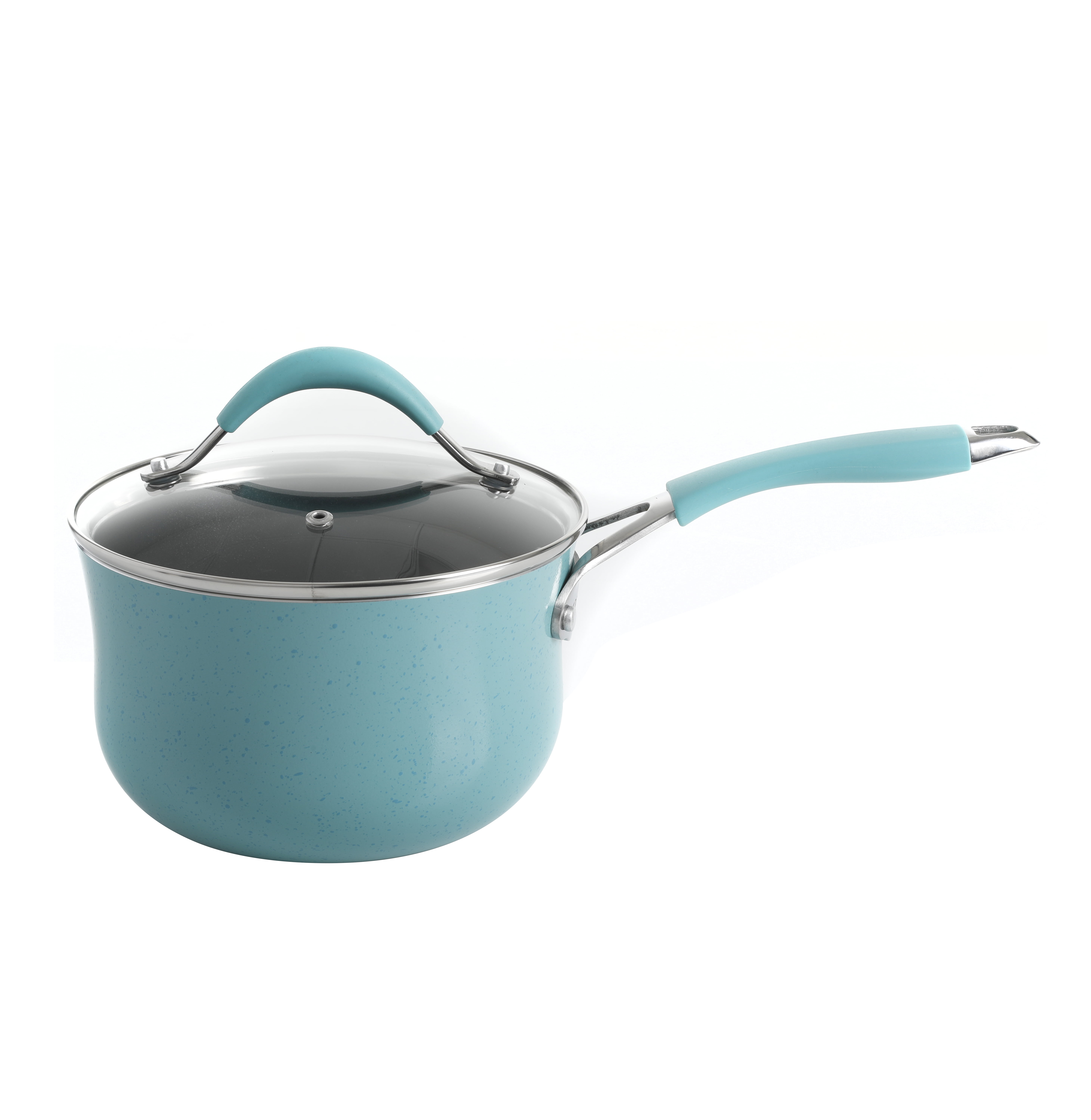 Turquoise The Pioneer Woman Frontier Speckle 24-Piece Cookware Combo Set 