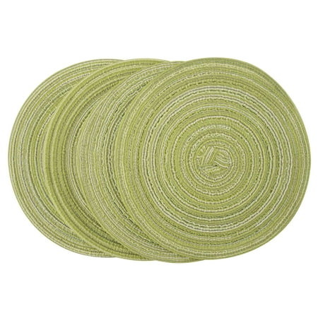 

4 Pieces of Placemats Heat-Resistant Non-Slip Anti-Scald Washable