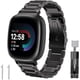 thumbnail image 1 of wonima11 Metal Watch Bands for Fitbit Versa 3/ Versa 4 Smartwatch, Stainless Steel Replacement Wristband for Fitbit Versa 3/Versa 4 Straps for Men Women, 1 of 1