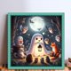thumbnail image 2 of (11CTACC-6533__C__40X40) Hilo algodón ecológico bordado 11CT 3 hebras impresión 40*40cm kit serie navideña punto cruz para fiesta fantasma Halloween, 2 of 9