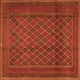 thumbnail image 1 of Ahgly Company Indoor Square Persian Orange Traditional Area Rugs, 5' Square, 1 of 1