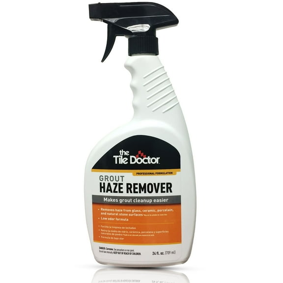 The Tile Doctor Ready-to-Use Grout Cleaner for Tile Floors, Epoxy Grout Haze Remover for Ceramic, Porcelain, Glass & Natural Stone Surfaces - Effective Tile and Grout Cleaner Machine Solution