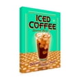 thumbnail image 2 of RetroPlanet 'Iced Coffee' Canvas Art, 2 of 4