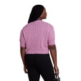 thumbnail image 2 of ELOQUII Women's Plus Size Bubble Stitch Sweater, 2 of 3
