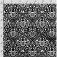 thumbnail image 3 of Soimoi Insect Printed, Cotton Satin Spandex, Sewing Fabric by The Yard 54 Inch Wide, Decorative Fabric for Dresses and Home Accents, White & Black, 3 of 5