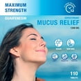 thumbnail image 4 of Puregen Labs Guaifenesin 1200 mg - Maximum Strength Mucus Relief Expectorant - 110 Tablets - 1PK, 4 of 5