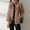 Khaki, variant on ALLLIST Women Jackets Plus Size Zip up Fuzzy Cardigan Sweaters Brown Pockets Plain Teddy Jackets for Women