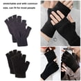 thumbnail image 4 of yingyy 2a Set Of 2 Polyester Unisex Half Finger Gloves Easy To Wear Soft And Comfortable Knit Easy To Clean 5Set, 4 of 6