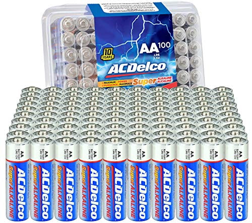 Super Alkaline Battery ACDelco D Batteries 12 Count Pack