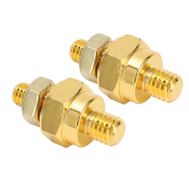 Side Post Battery Terminal Adapters, Anti Aging Wear Resistant Durable Sturdy Brass Battery Terminal Adapters For Passenger Cars