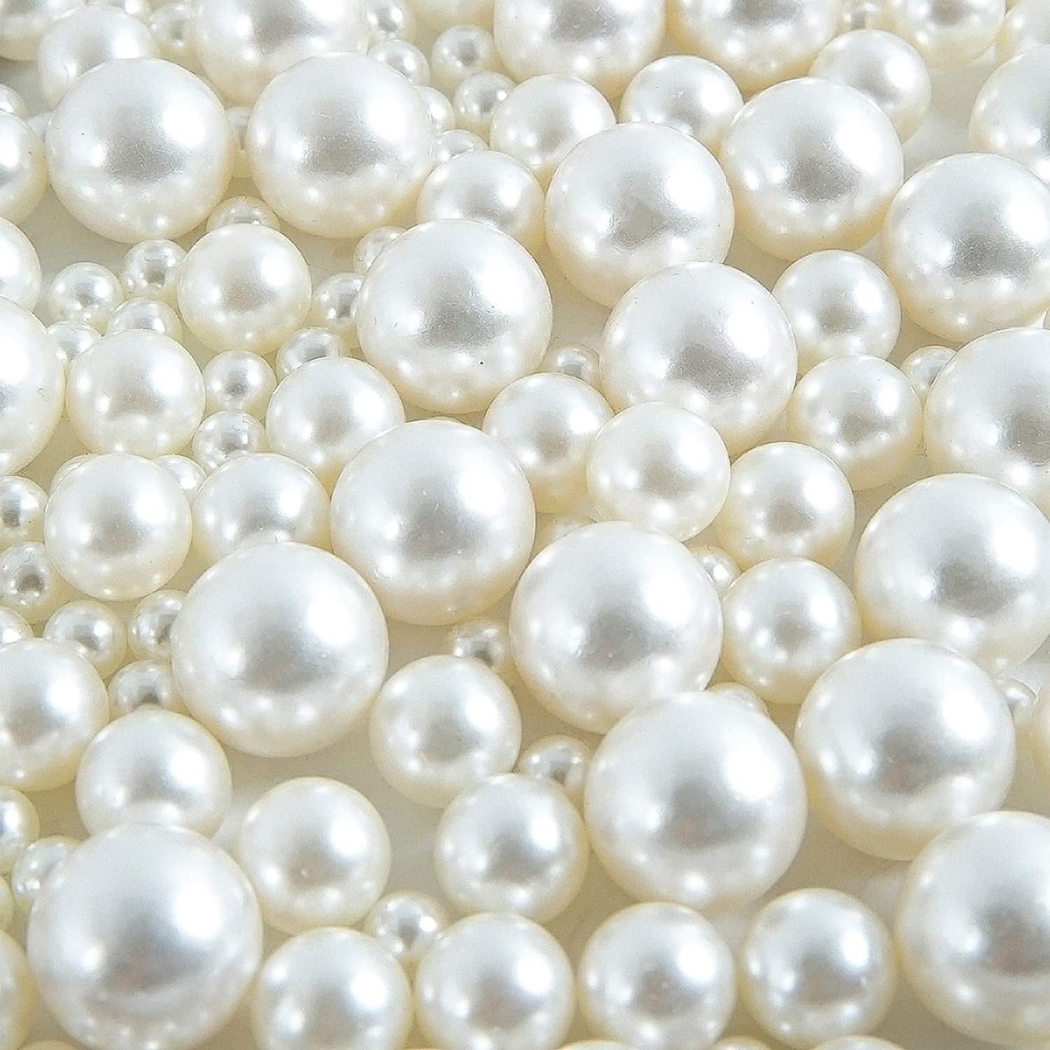 Pearl Vase Filler Plastic Faux Beads Wedding Party Table Decor Centerpieces Mix 