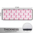 thumbnail image 5 of Kitchen Rugs Sets Of 2,Pink Breast Cancer and Pioneer Flower Anti Fatigue Kitchen Mat Rugs Non Slip Washable,Decorative Kitchen Floor Mats for Kitchen,Sink,Laundry,17"x47"+17"x47", 5 of 5