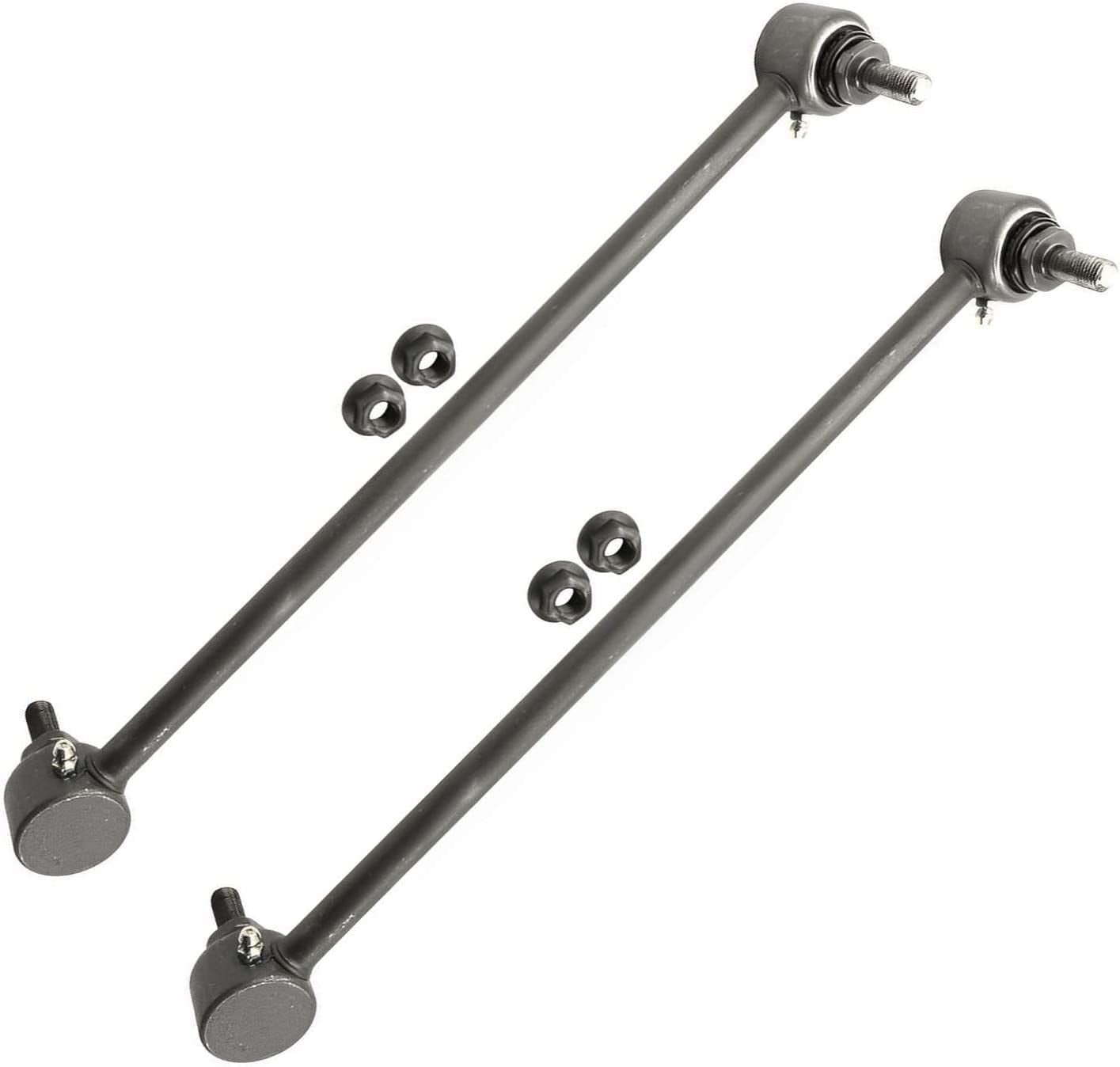 Detroit Axle - Front Lower Control Arms with Ball Joints + Outer & Inner Tie Rods Sway Bars Kit Replacement for 2016-2019 Honda Civic 1.5L
