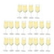 thumbnail image 1 of 20 Copas de Vino de Plástico en Miniatura 1/12 Zulema Decoraciones de Cocina, 1 of 8
