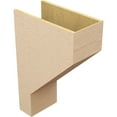 thumbnail image 5 of 12"W x 24"D x 36"H Classic Clemmons Rough Cedar Woodgrain TimberThane Corbel, Primed Tan, 5 of 6