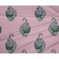 thumbnail image 4 of oneOone Polyester Lycra Tissu Feuilles & Floral Bloc Tissu Imprimé 1 Yard 56 Pouces de Large, 4 of 4
