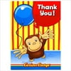 Curious George 'Balloons' Thank You Notes w/ Env. (8ct)