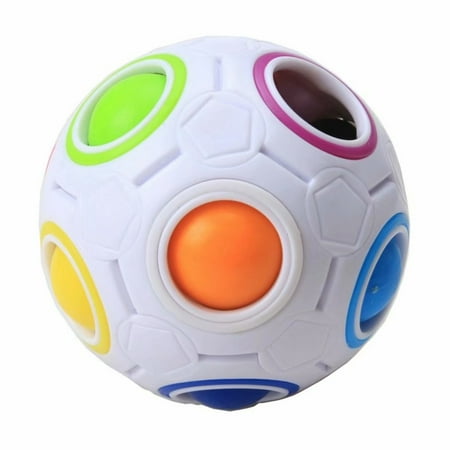 Magic Rainbow Ball Magic Cube Puzzle Ball Speed 11 Rainbow Colors to ...