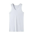 thumbnail image 5 of Taqqpue 3 PC Men's Shirt Tanks Casual Solid Color Cotton Tank Tops Moisture-Wicking Sleeveless Undershirts Tank Shirt for Men, 5 of 5