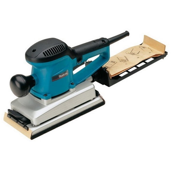 Lijadora de acabado Makita BO4900V de 1/2 hoja con recogida de polvo
