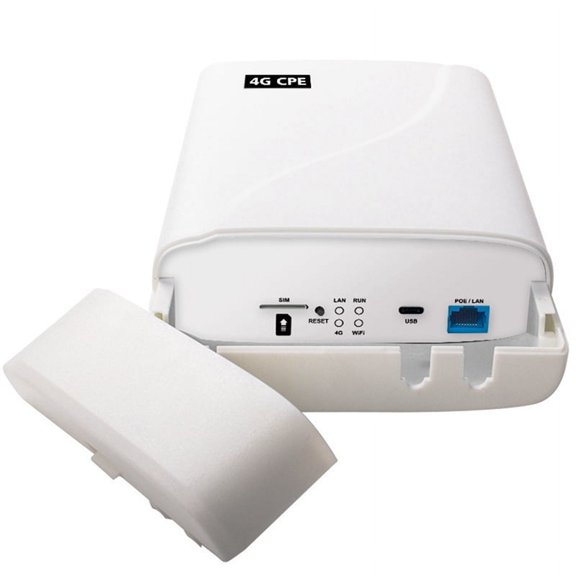 Waterproof Outdoor 4G CPE Wifi Router 300Mbps Wireless to Wired 4G Wireless Router Wifi Repeater POE Power US Plug