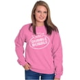 thumbnail image 3 of Retro Dubble Bubble Vintage Classic Logo Sweatshirt for Men or Women Brisco Brands L, 3 of 6