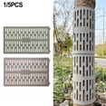 thumbnail image 2 of Splicable And Adjustable Protective Tree Trunk Weatherproof Cover 1 - Does Not Contain Composite Wood 5Pcs Taupe, 2 of 4