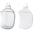 thumbnail image 1 of Pop-up Hanging Laundry Hamper All Mesh Laundry Basket 2 Pack Foldable Hamper Collapsible Mounte, 1 of 4