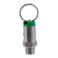 thumbnail image 2 of Válvula de alivio de presión para barril de cerveza, compacta, de acero inoxidable, macho NPT de 1/4", para elaboración casera 65 psi, 2 of 9