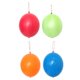 thumbnail image 5 of EeaseMX 12 globos sin impresión, divertidos globos de neón con asa de goma para fiestas de cumpleaños (rojo, azul, amarillo y verde, 3 unidades cada uno), 5 of 8
