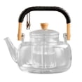 thumbnail image 2 of yuksok Glass Kettle able Transparent Tea Brewing Pot for Home Tea Room Office, 2 of 9