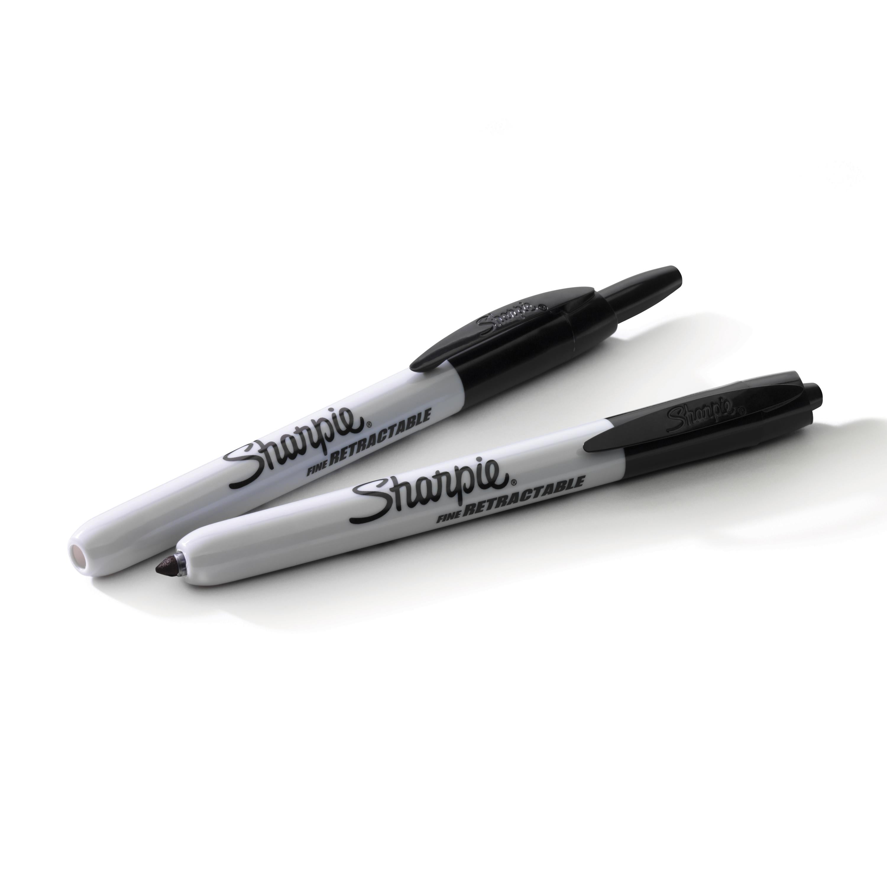 Sharpie Black Fine Point Permanent Markers (2-Pack) 30162PP - The