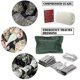 thumbnail image 4 of Juego de supervivencia de emergencia para acampar Botiquín de primeros auxilios Molle EDC Outdoor Gear (naranja), 4 of 6
