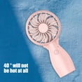 thumbnail image 5 of Hvmvliv Portable Fan Handheld Fan High Wind Power Outdoor Travel Coolings Portable Compact Fan Mini Silent Fan Pink, 5 of 7