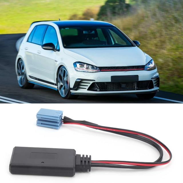 Adaptador De Audio Para Coche, Cable Auxiliar Bluetooth De 12V Y 8 Pines, Compatible Con Reproductor De CD Bravo /L3